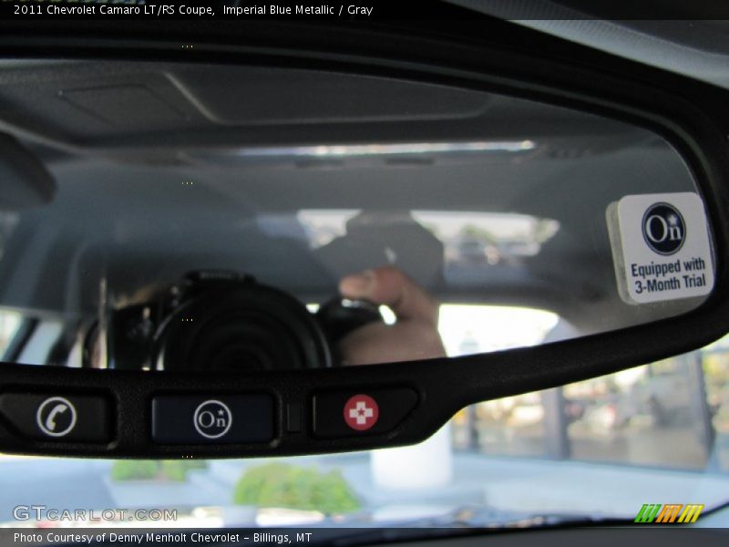 Imperial Blue Metallic / Gray 2011 Chevrolet Camaro LT/RS Coupe