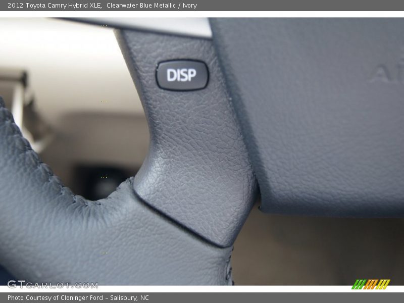 Clearwater Blue Metallic / Ivory 2012 Toyota Camry Hybrid XLE