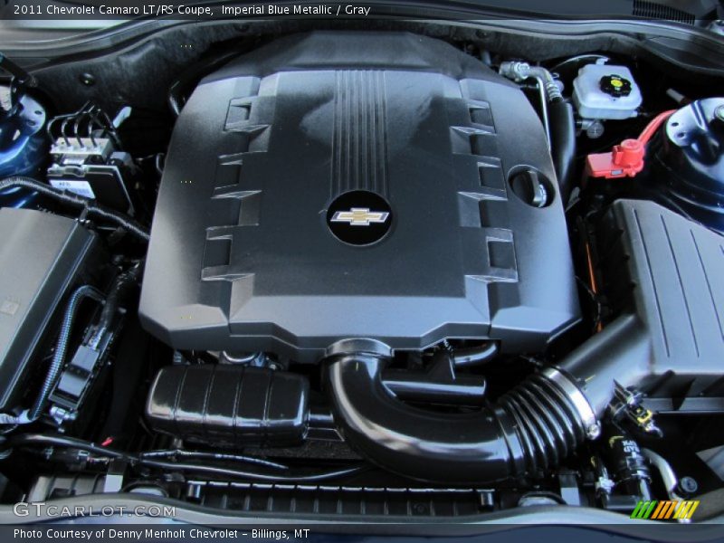 Imperial Blue Metallic / Gray 2011 Chevrolet Camaro LT/RS Coupe