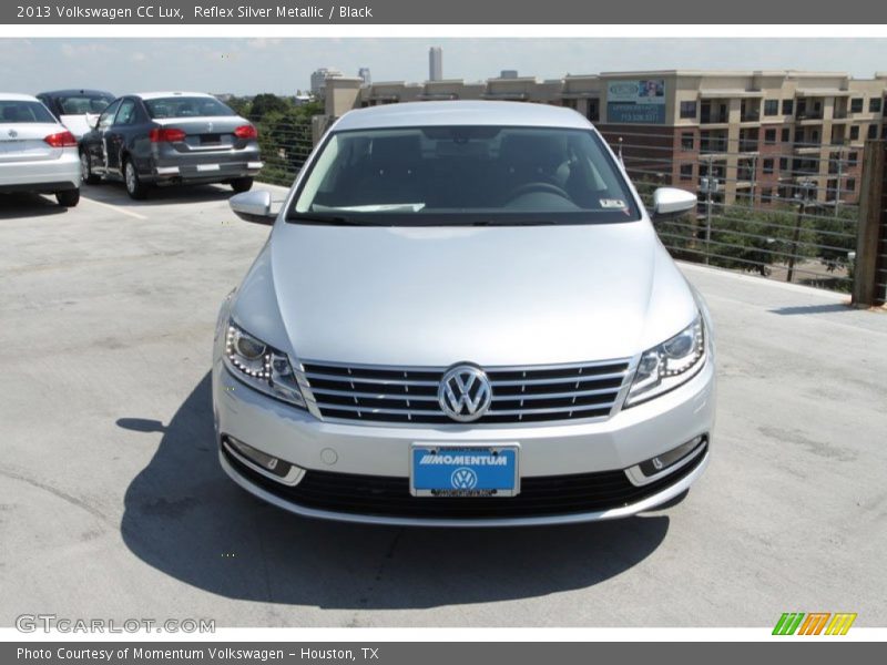 Reflex Silver Metallic / Black 2013 Volkswagen CC Lux