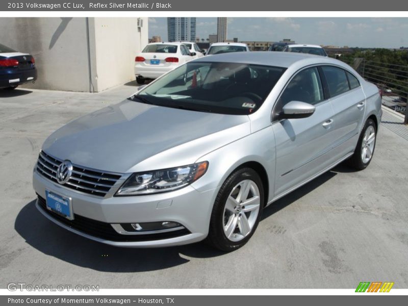 Reflex Silver Metallic / Black 2013 Volkswagen CC Lux
