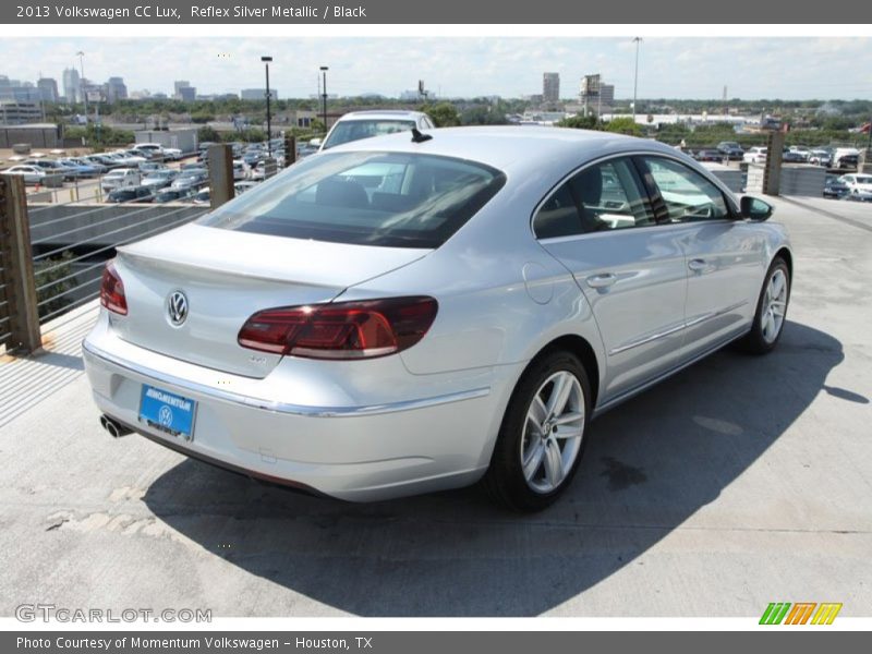 Reflex Silver Metallic / Black 2013 Volkswagen CC Lux