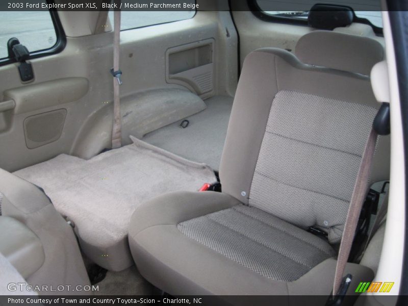 Rear Seat of 2003 Explorer Sport XLS