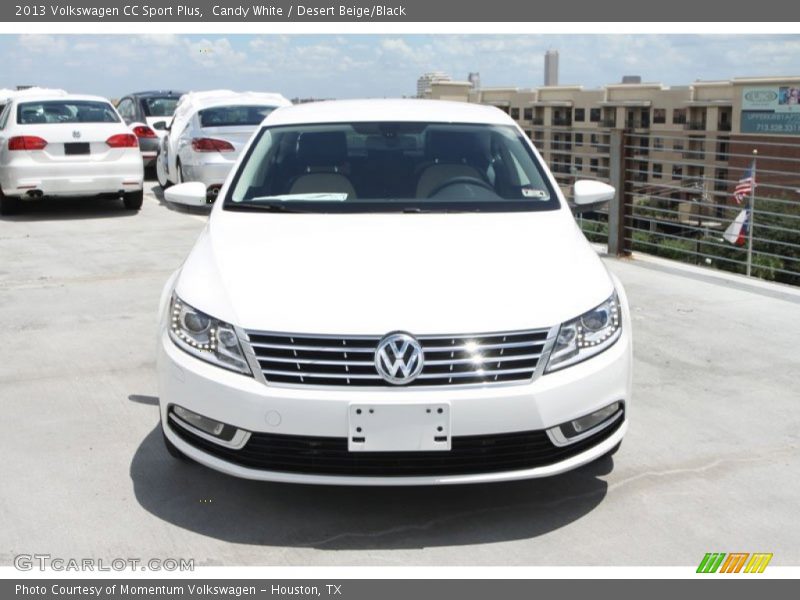 Candy White / Desert Beige/Black 2013 Volkswagen CC Sport Plus