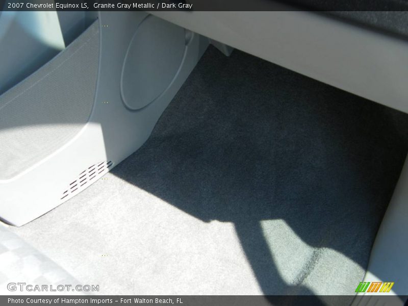 Granite Gray Metallic / Dark Gray 2007 Chevrolet Equinox LS
