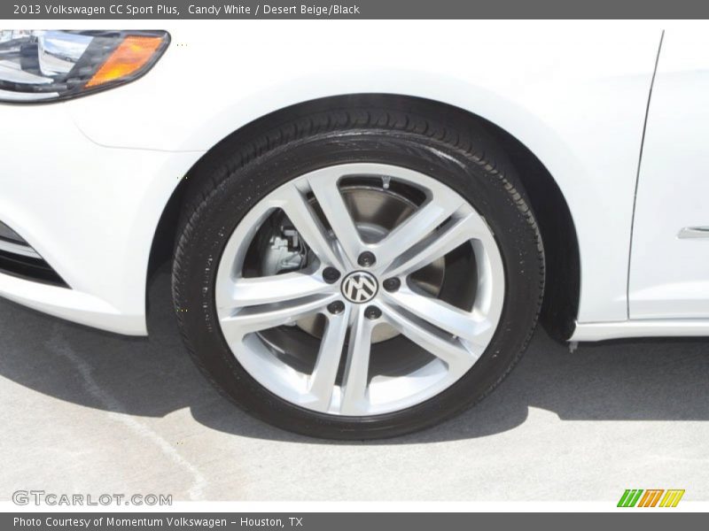 Candy White / Desert Beige/Black 2013 Volkswagen CC Sport Plus