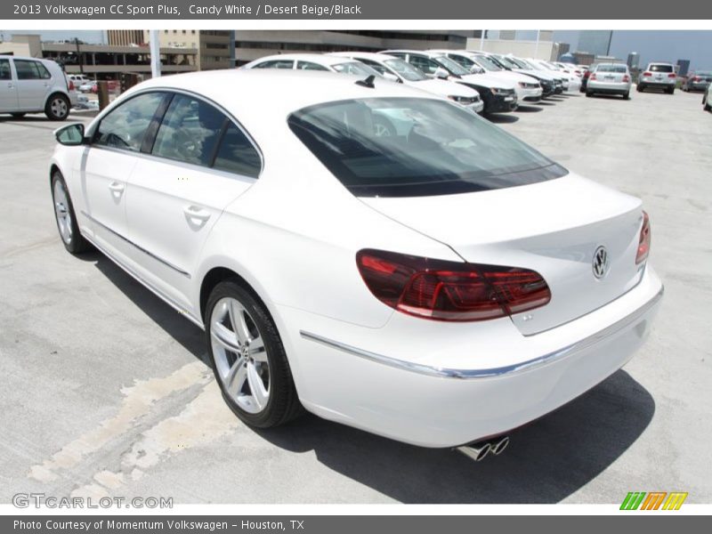 Candy White / Desert Beige/Black 2013 Volkswagen CC Sport Plus