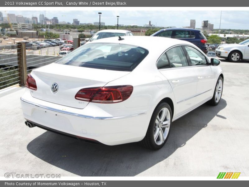 Candy White / Desert Beige/Black 2013 Volkswagen CC Sport Plus