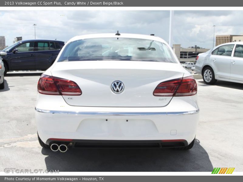 Candy White / Desert Beige/Black 2013 Volkswagen CC Sport Plus