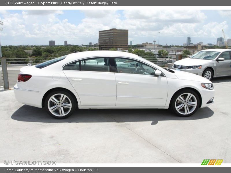 Candy White / Desert Beige/Black 2013 Volkswagen CC Sport Plus