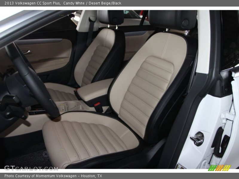 Candy White / Desert Beige/Black 2013 Volkswagen CC Sport Plus