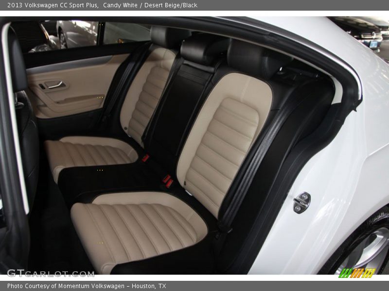 Candy White / Desert Beige/Black 2013 Volkswagen CC Sport Plus