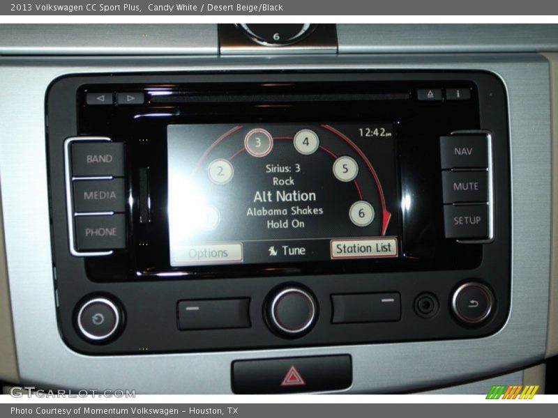 Candy White / Desert Beige/Black 2013 Volkswagen CC Sport Plus