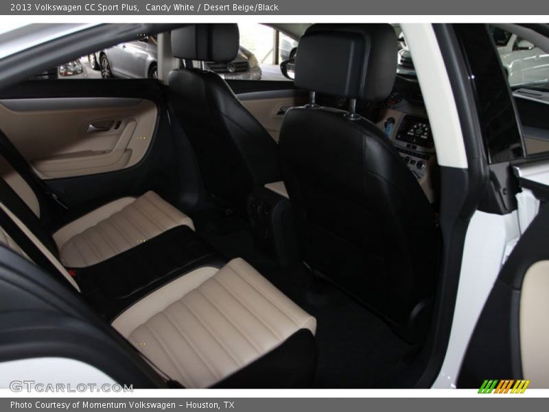 Candy White / Desert Beige/Black 2013 Volkswagen CC Sport Plus