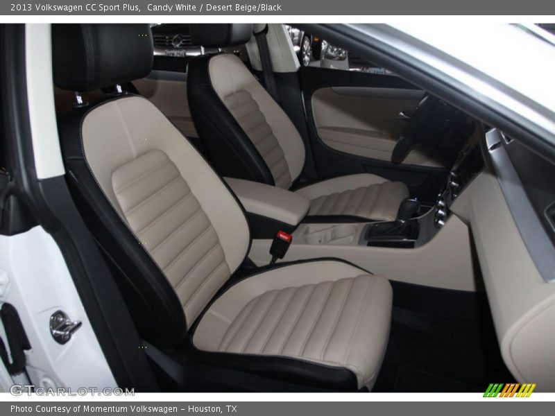Candy White / Desert Beige/Black 2013 Volkswagen CC Sport Plus