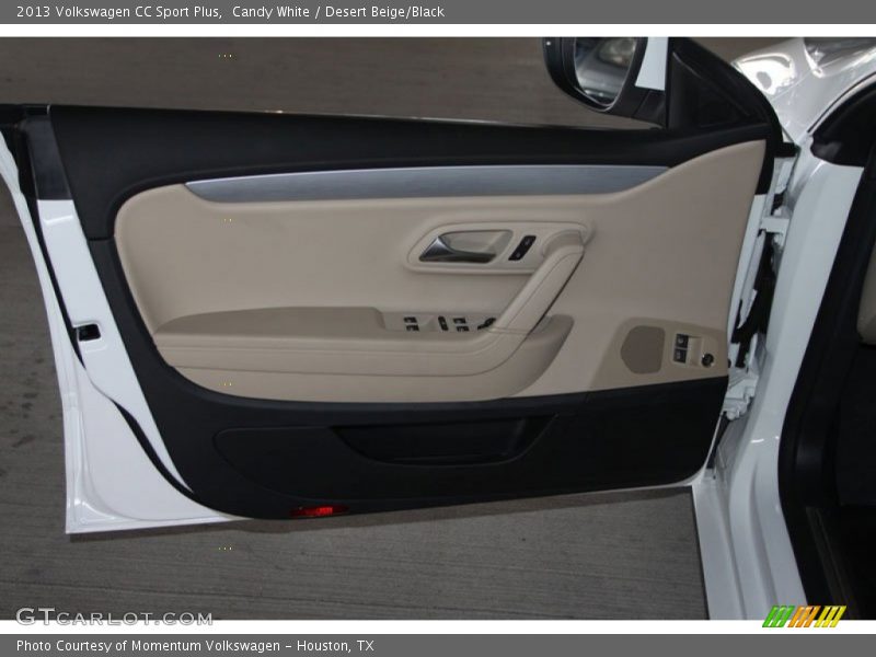 Candy White / Desert Beige/Black 2013 Volkswagen CC Sport Plus