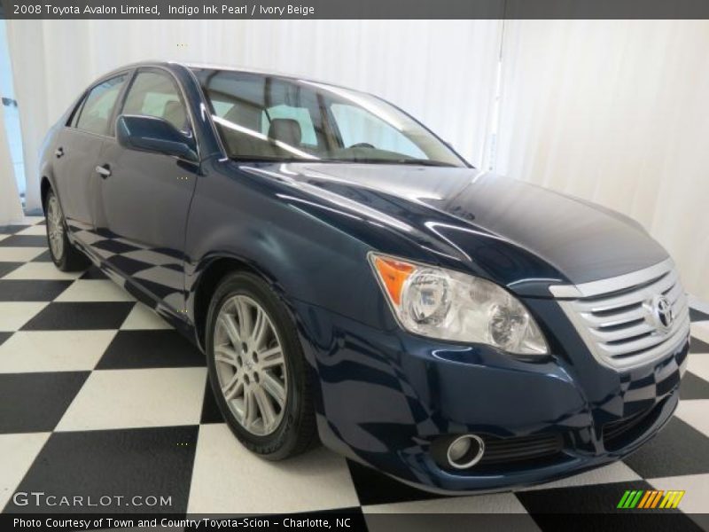 Indigo Ink Pearl / Ivory Beige 2008 Toyota Avalon Limited