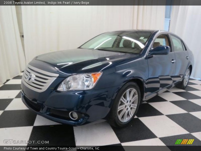 Indigo Ink Pearl / Ivory Beige 2008 Toyota Avalon Limited