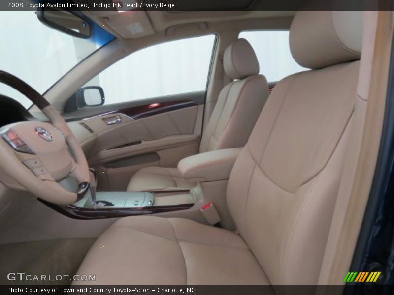 Indigo Ink Pearl / Ivory Beige 2008 Toyota Avalon Limited