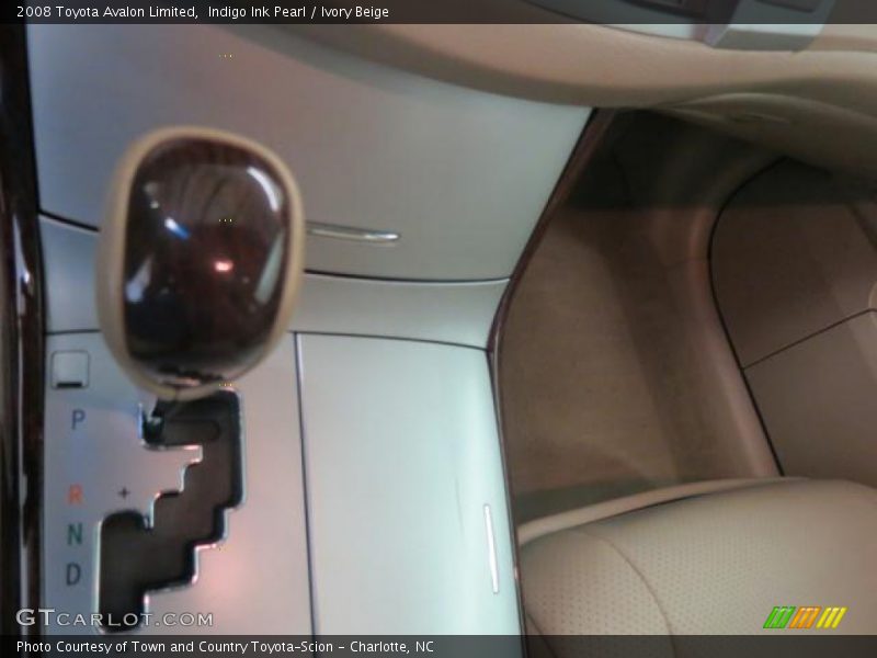 Indigo Ink Pearl / Ivory Beige 2008 Toyota Avalon Limited