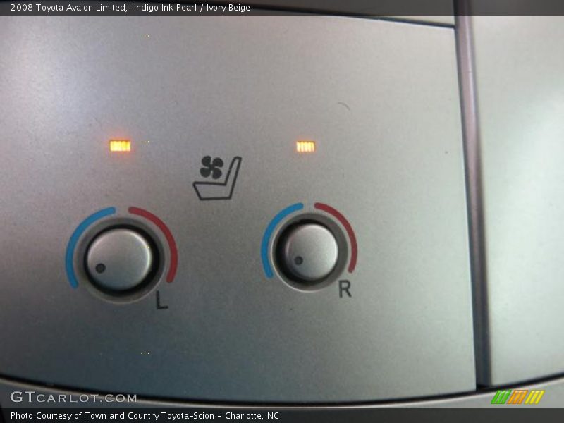 Indigo Ink Pearl / Ivory Beige 2008 Toyota Avalon Limited