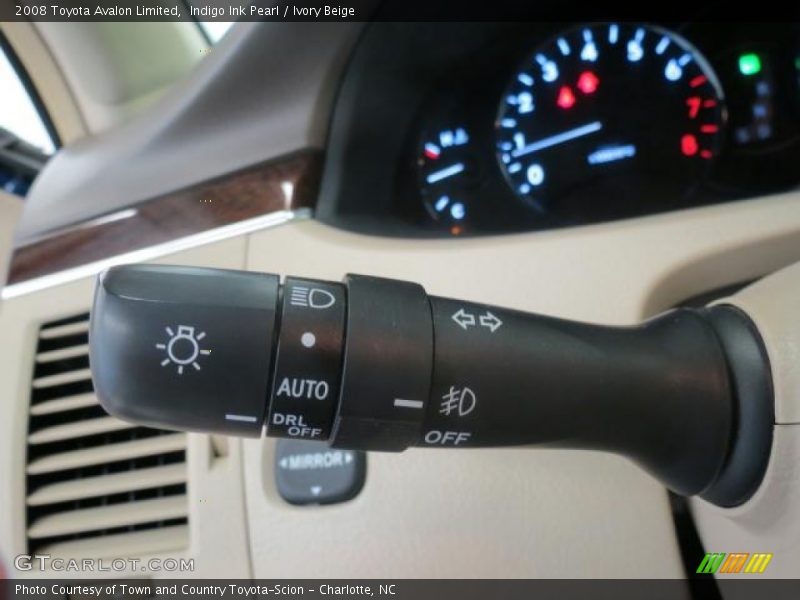 Indigo Ink Pearl / Ivory Beige 2008 Toyota Avalon Limited