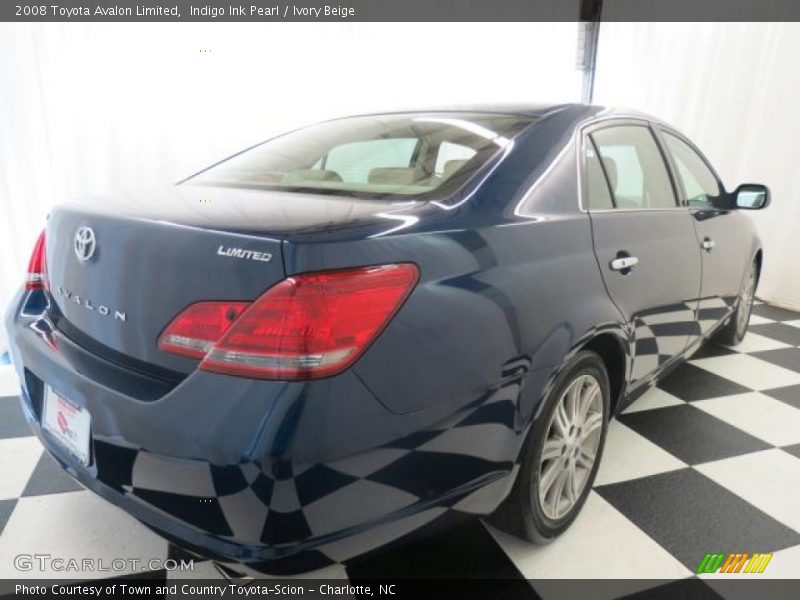 Indigo Ink Pearl / Ivory Beige 2008 Toyota Avalon Limited