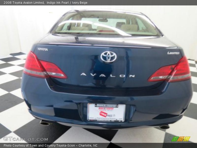 Indigo Ink Pearl / Ivory Beige 2008 Toyota Avalon Limited