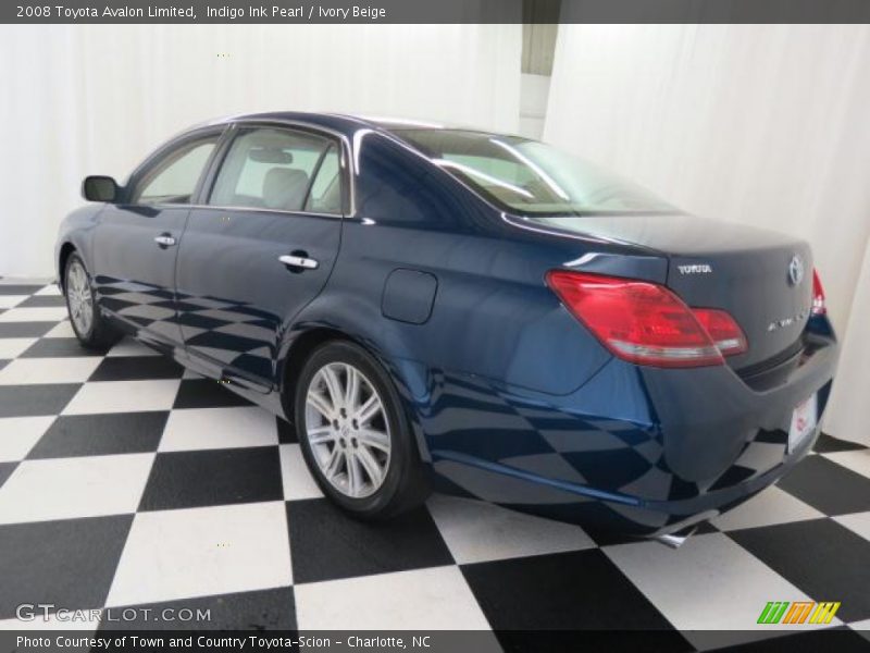 Indigo Ink Pearl / Ivory Beige 2008 Toyota Avalon Limited