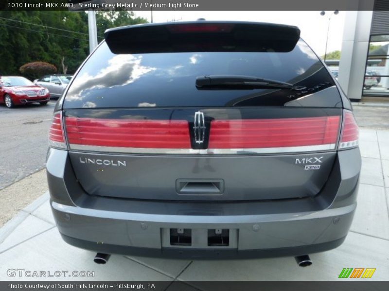 Sterling Grey Metallic / Medium Light Stone 2010 Lincoln MKX AWD