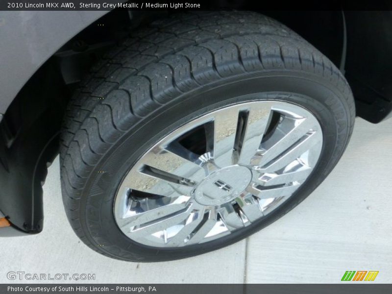 Sterling Grey Metallic / Medium Light Stone 2010 Lincoln MKX AWD