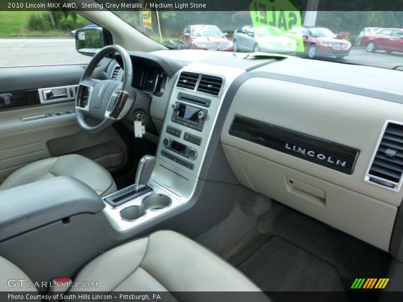 Sterling Grey Metallic / Medium Light Stone 2010 Lincoln MKX AWD