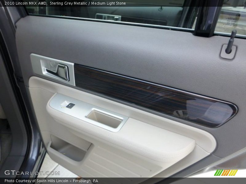Sterling Grey Metallic / Medium Light Stone 2010 Lincoln MKX AWD