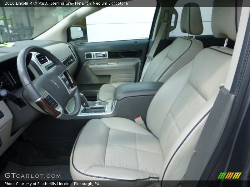 Sterling Grey Metallic / Medium Light Stone 2010 Lincoln MKX AWD
