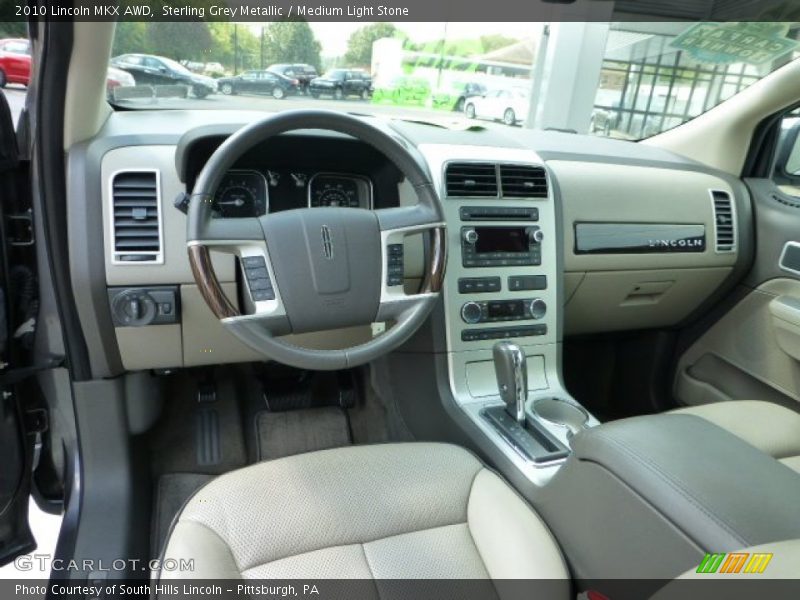 Sterling Grey Metallic / Medium Light Stone 2010 Lincoln MKX AWD