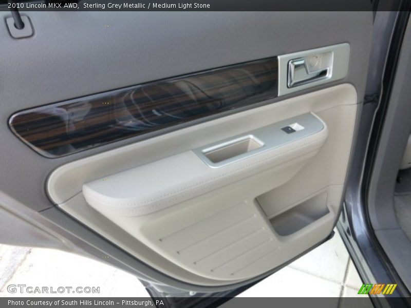 Sterling Grey Metallic / Medium Light Stone 2010 Lincoln MKX AWD