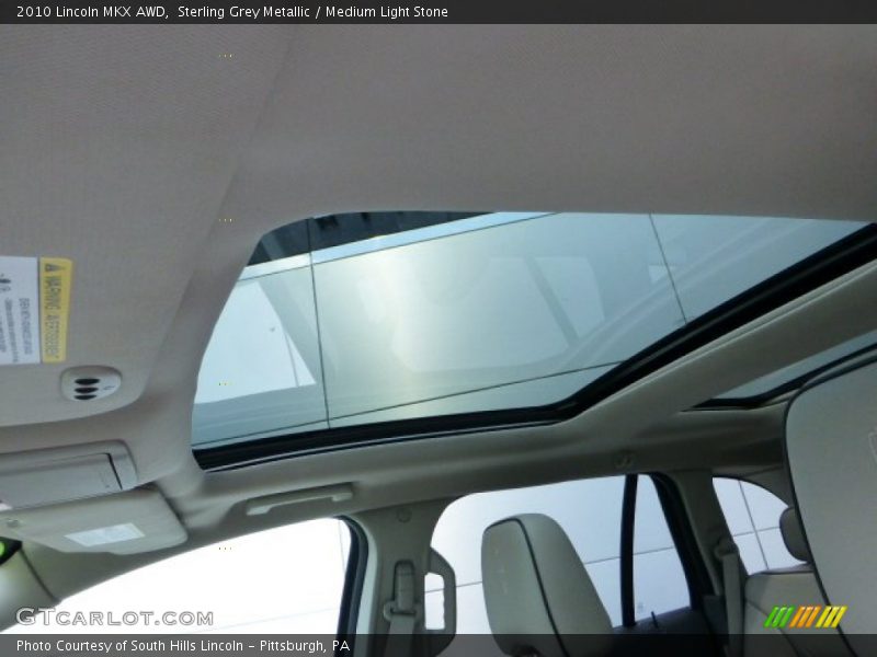 Sterling Grey Metallic / Medium Light Stone 2010 Lincoln MKX AWD