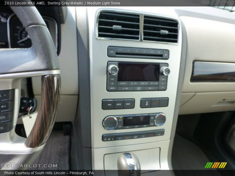 Sterling Grey Metallic / Medium Light Stone 2010 Lincoln MKX AWD