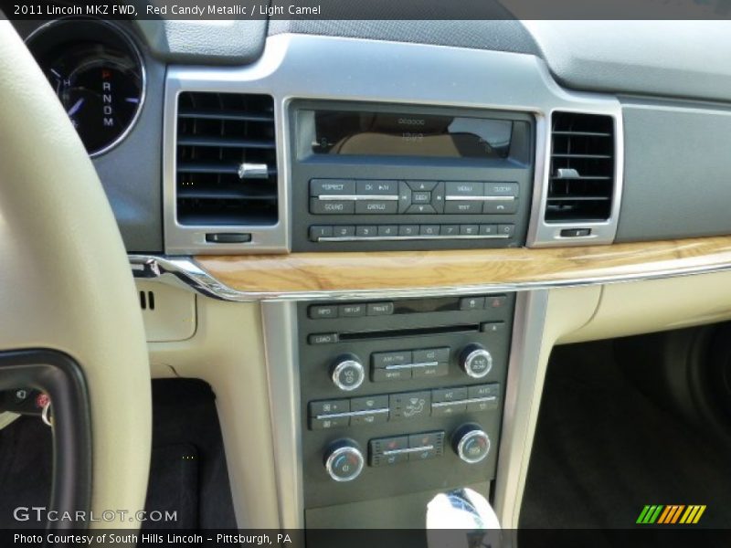 Red Candy Metallic / Light Camel 2011 Lincoln MKZ FWD