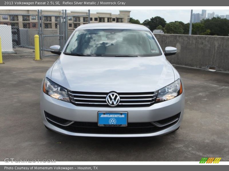 Reflex Silver Metallic / Moonrock Gray 2013 Volkswagen Passat 2.5L SE