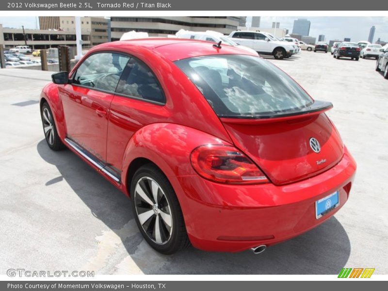 Tornado Red / Titan Black 2012 Volkswagen Beetle 2.5L