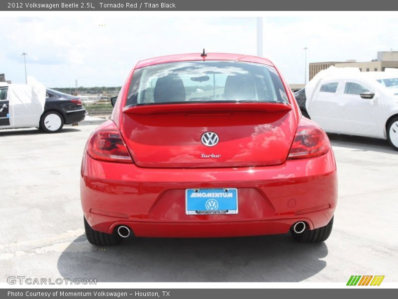 Tornado Red / Titan Black 2012 Volkswagen Beetle 2.5L