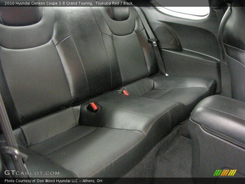Rear Seat of 2010 Genesis Coupe 3.8 Grand Touring