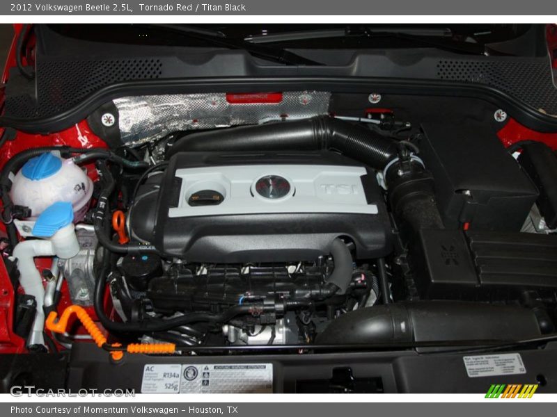 Tornado Red / Titan Black 2012 Volkswagen Beetle 2.5L