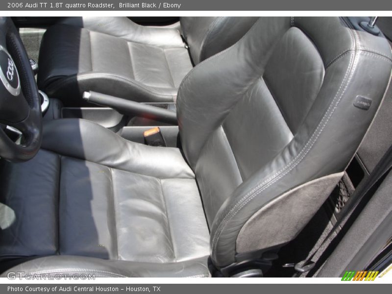 Brilliant Black / Ebony 2006 Audi TT 1.8T quattro Roadster