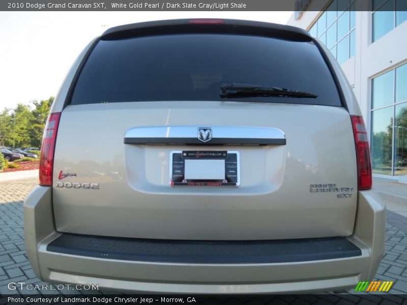 White Gold Pearl / Dark Slate Gray/Light Shale 2010 Dodge Grand Caravan SXT