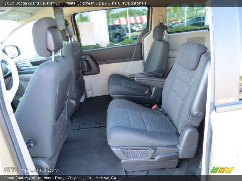 White Gold Pearl / Dark Slate Gray/Light Shale 2010 Dodge Grand Caravan SXT