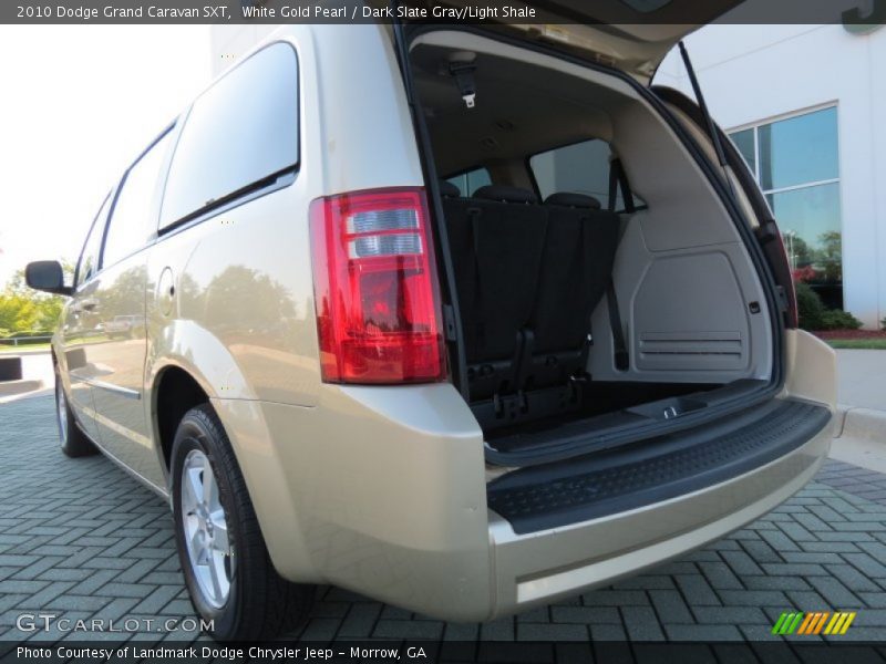 White Gold Pearl / Dark Slate Gray/Light Shale 2010 Dodge Grand Caravan SXT