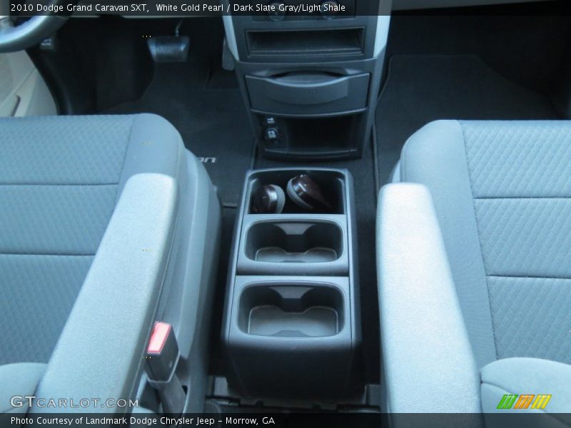 White Gold Pearl / Dark Slate Gray/Light Shale 2010 Dodge Grand Caravan SXT