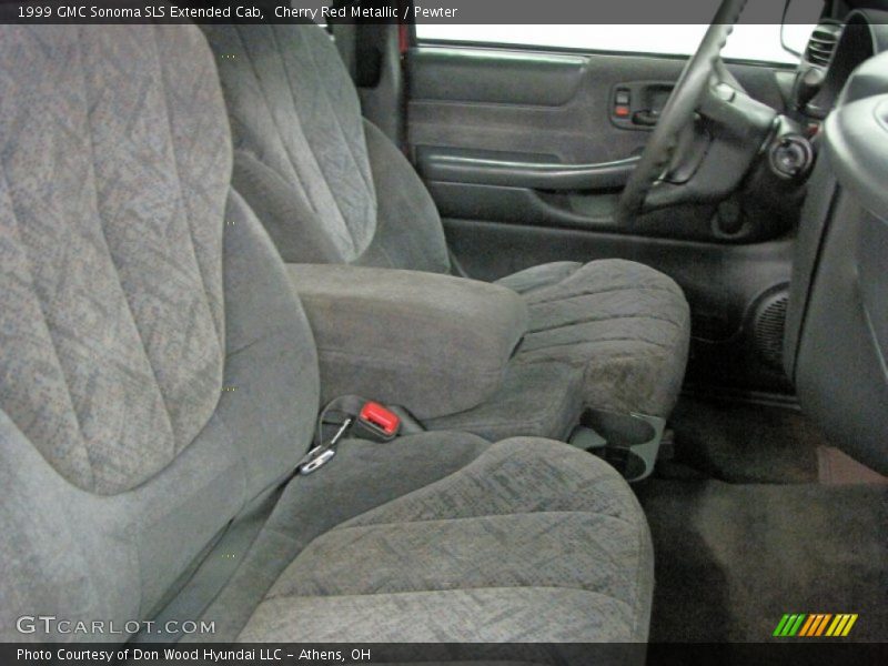 1999 Sonoma SLS Extended Cab Pewter Interior
